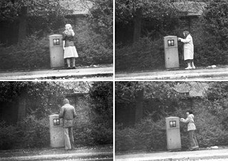 Jens Klein | Aus der Serie: Briefkasten | Fotos aus Personenakten der Stasi-Unterlagenbehörde, 2012 © 