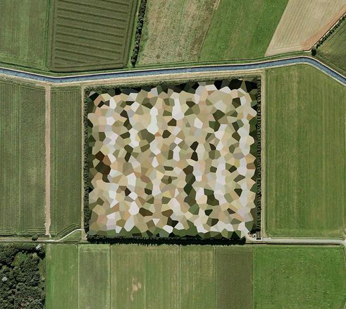 Mishka Henner, Nato Lagerung Anhang, Coevorden, Drenthe, 2011 | Aus der Serie Niederländische Landschaften