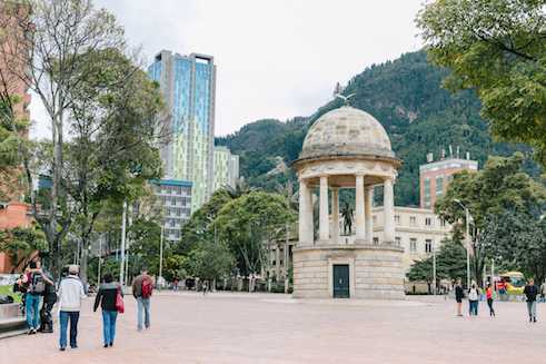 Parque de los Periodistas, Bogotá
