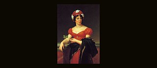 Madame de Staël, Portrait von François Gérard