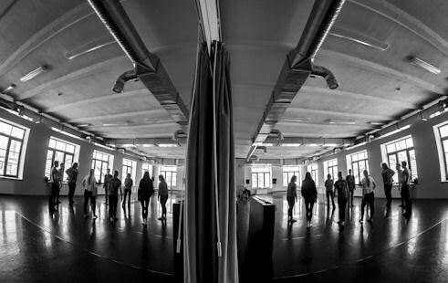 Workshop für Festivalteilnehmer mit der Unterstützung von Theaterpädagogen Jens Neumann, Jörg Isermayer und Katja Tannert 