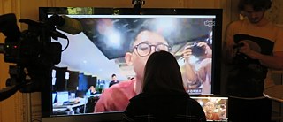 Skype Gespräch mit Jakarta