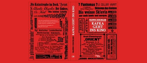 Buchdeckel "Kafka geht ins Kino" von Hanns Zischler