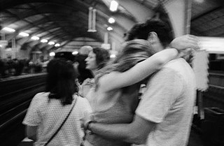 „Menschen in der Berliner U-Bahn“ von Johannes Kleinert