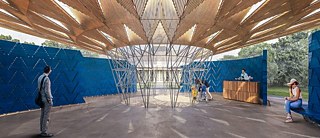 Serpentine Pavilion 2017, Designed by Francis Kéré, Design Render, Interior