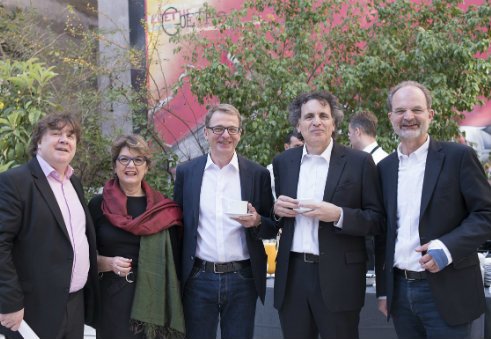 (από αριστερά) Matthias Makowski, Juliane Stegner, Rainer Hauswirth, Χρήστος Καρράς, Joachim Bernauer 