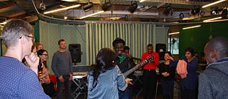 Curso español para migrantes haitianos &copy; © Goethe-Institut Chile Curso español para migrantes haitianos