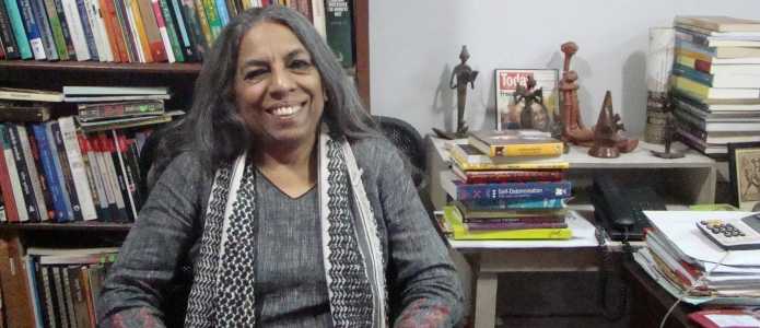 Die indische Verlegerin Urvashi Butalia