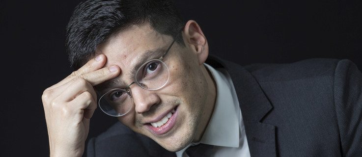 Tiago Macaciel, aluno do Goethe-Institut Rio de Janeiro