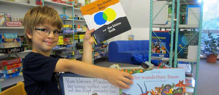 Lunes en su biblioteca favorita | 