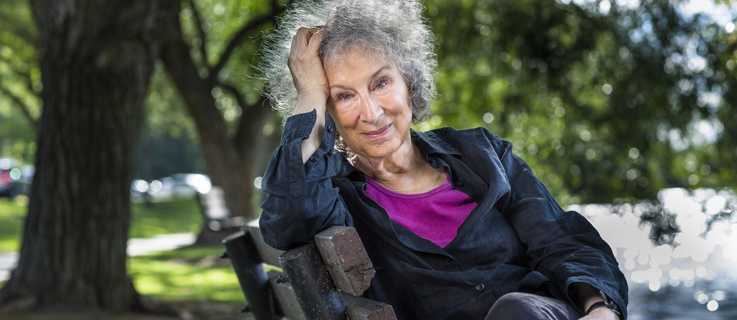 Canadian author Margaret Atwood