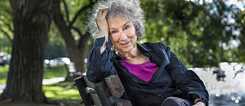 Canadian author Margaret Atwood