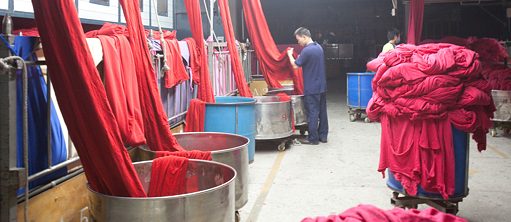 Dyeing Factory in Zhongshan City