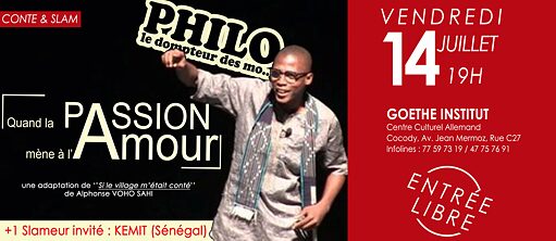 Affiche de spectacle Philo