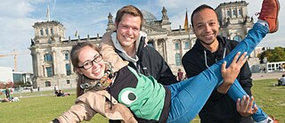 Ticket nach Berlin: Team Süd