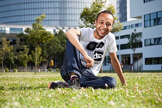  Mit 20 Jahren war Nasser aus Kairo der jüngste Teilnehmer von Ticket nach Berlin.