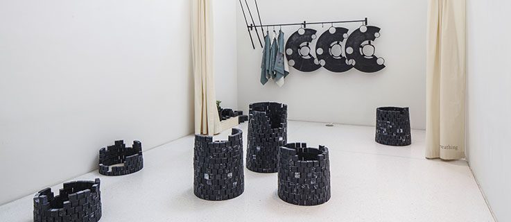 Otobong Nkanga: Carved to Flow; Neue Galerie © Liz Eve