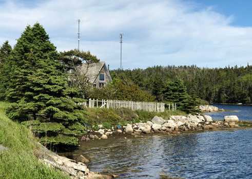 Elisabeth Mann Borgese’s house in Sambro Head