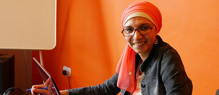 Rania El-Jaabari has come to the decision – unusual for a Jordanian – to first learn and then teach Hebrew.