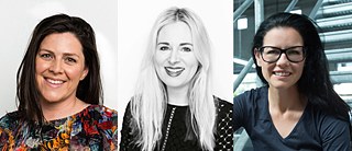 L to R: Melinda Tually / Clare Press / Sina Trinkwalder