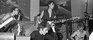 Einstürzende Neubauten at the Berlin Atonal Festival, SO36, West Berlin, 1982