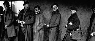 Robert Frank: Welsh Miners (1953), aus dem Fotobuch London / Wales (2007)