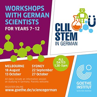 CLIL Flyer &copy; ©Goethe-Institut CLIL Flyer