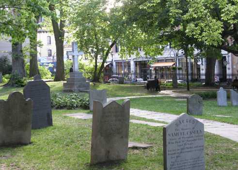 Le cimetière de l'église St. Matthew