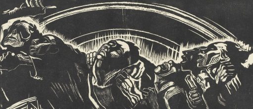 Käthe Kollwitz: Krieg, 2: Die Freiwilligen, 1921