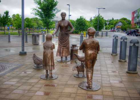 Egg Money Sculpture in Saskatoon