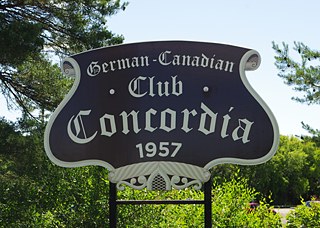 "German Canadian Club Concordia" from 1957