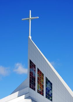 The solar cell windows, designed by Sarah Hall 