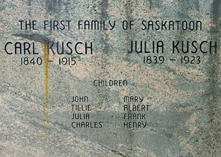 La pierre tombale de la famille Kusch