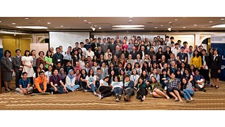 Group picture with guests of honor.