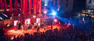 Concert devant l’hôpital Caroline sur l’Île de Frioul