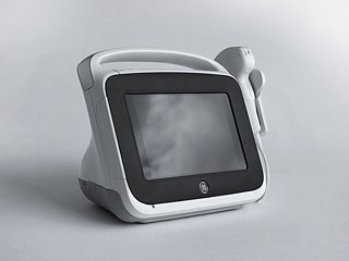 Das preisgekrönte tragbare Ultraschallgerät von GB Healthcare, das von Wipro GE Healthcare entworfen wurde ultrasound system for GE healthcare designed by Wipro GE healthcare