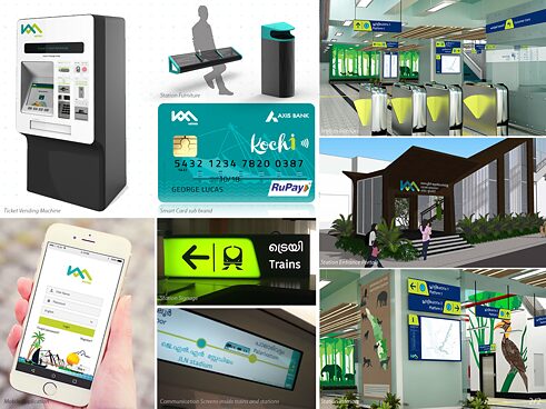 Das preisgekrönte umfassende Designkonzept für Kochi Metro Rail, entworfen von Tata Elxsi