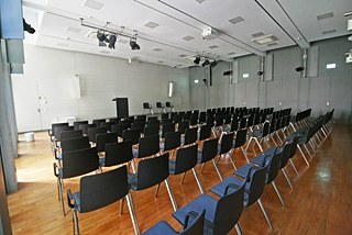 قاعة الفاعليات الجديدة في المقر الجديد للمعهد بالدقي