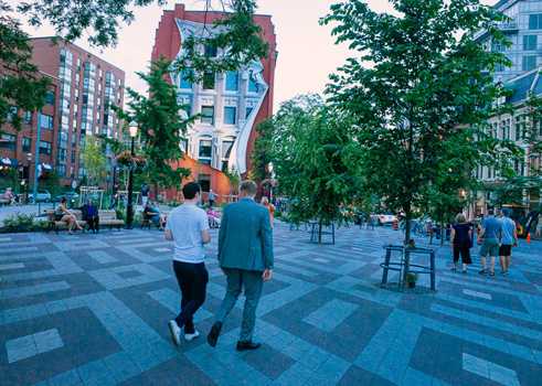 Der Berczy Park in Toronto