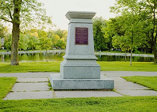 Das Friedensdenkmal im Victoria Park