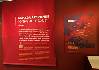 At the Holocaust Education Centre in Vancouver
