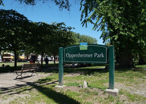 Der Oppenheimer Park in Vancouver