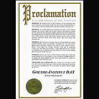 Proklamation City and County of San Francisco