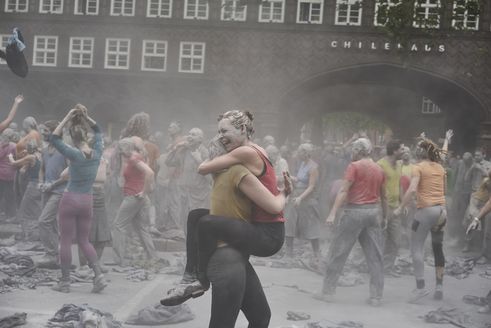 1000 Gestalten | Performative Kunstaktion zum G20 Gipfel in Hamburg | Juli 2017
