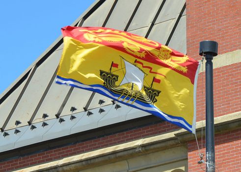 The flag of New Brunswick 