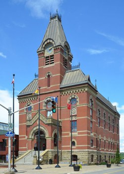 Das Rathaus in Fredericton 