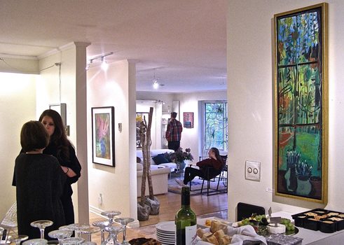 Dans la galerie d'Ingrid Mueller Art & Concepts