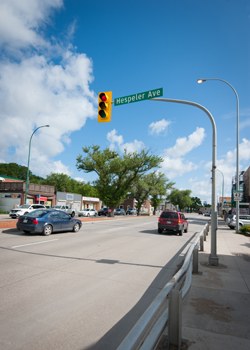 Die Hespeler Avenue in Winnipeg 