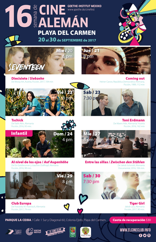 16 DEUTSCHE FILMWOCHE IN PLAYA DEL CARMEN