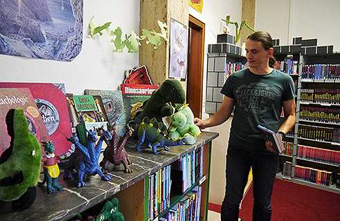 Rincón de juegos y literatura infantil: Mundos fantásticos también para los pequeños. 